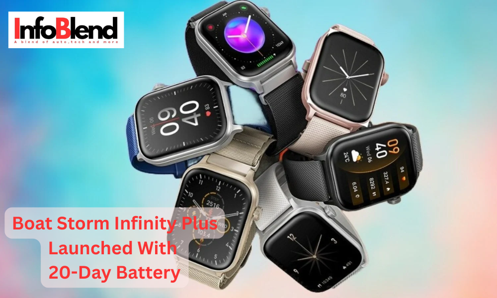 Boat Storm Infinity Plus Launched With 20-Day Battery