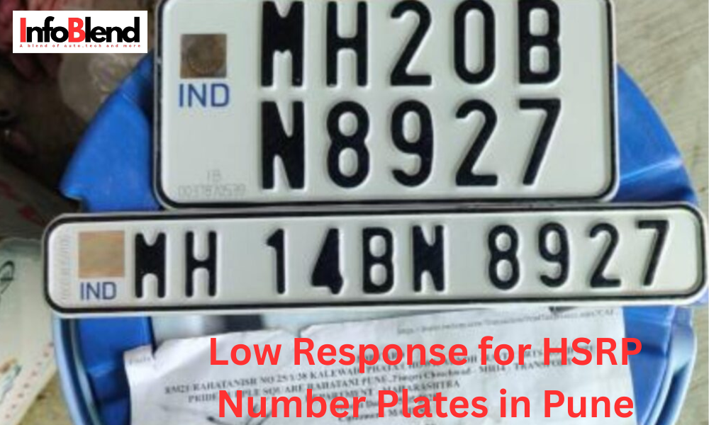 Low Response for HSRP Number Plates in Pune