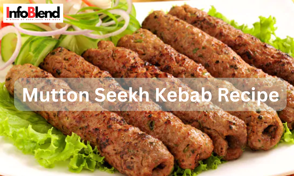 Mutton Seekh Kebab Recipe | मटन सीख कबाब बिना तंदूर